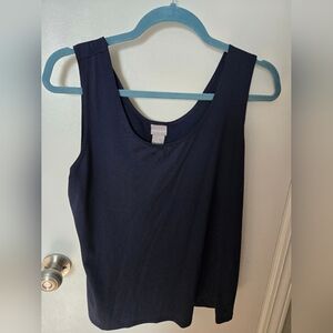 Chico's Navy Blue Women's Tank Top
